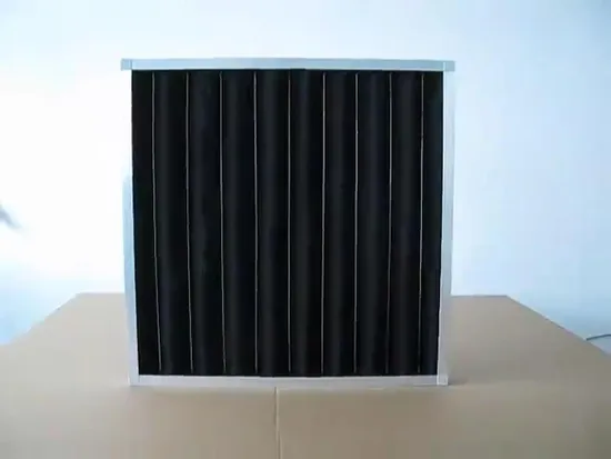 Custom Size Activated Carbon Panel Filter for Odor Voc Removal, Used in HVAC System and Air Purifier as Pre Filter